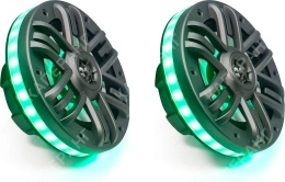 Морская акустика 6,5" с RGB, с подсветкой по контуру, Marine Rocket